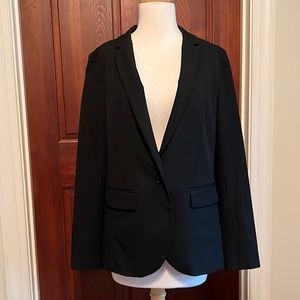 Black suit jacket